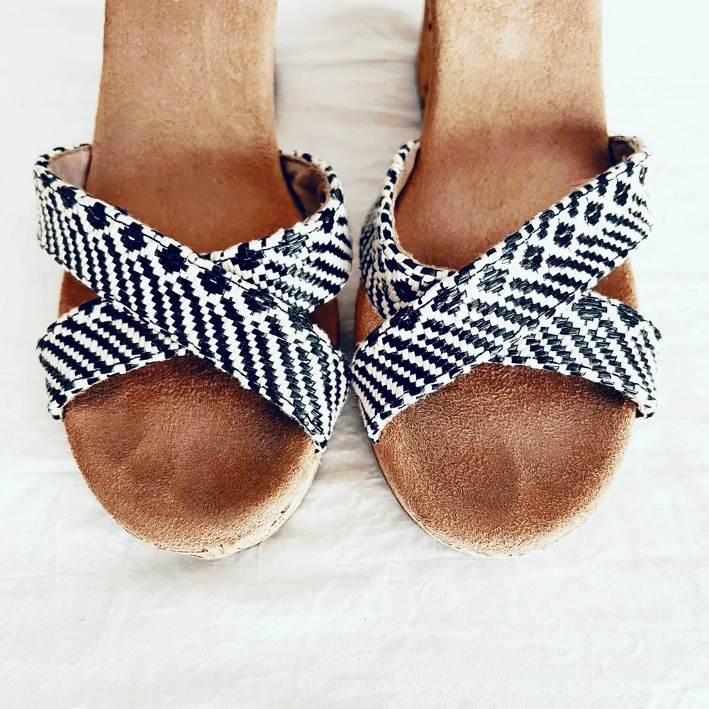 ☀️TOMS~ Strappy Wedges~ Size 8☀️ - Picture 5 of 16